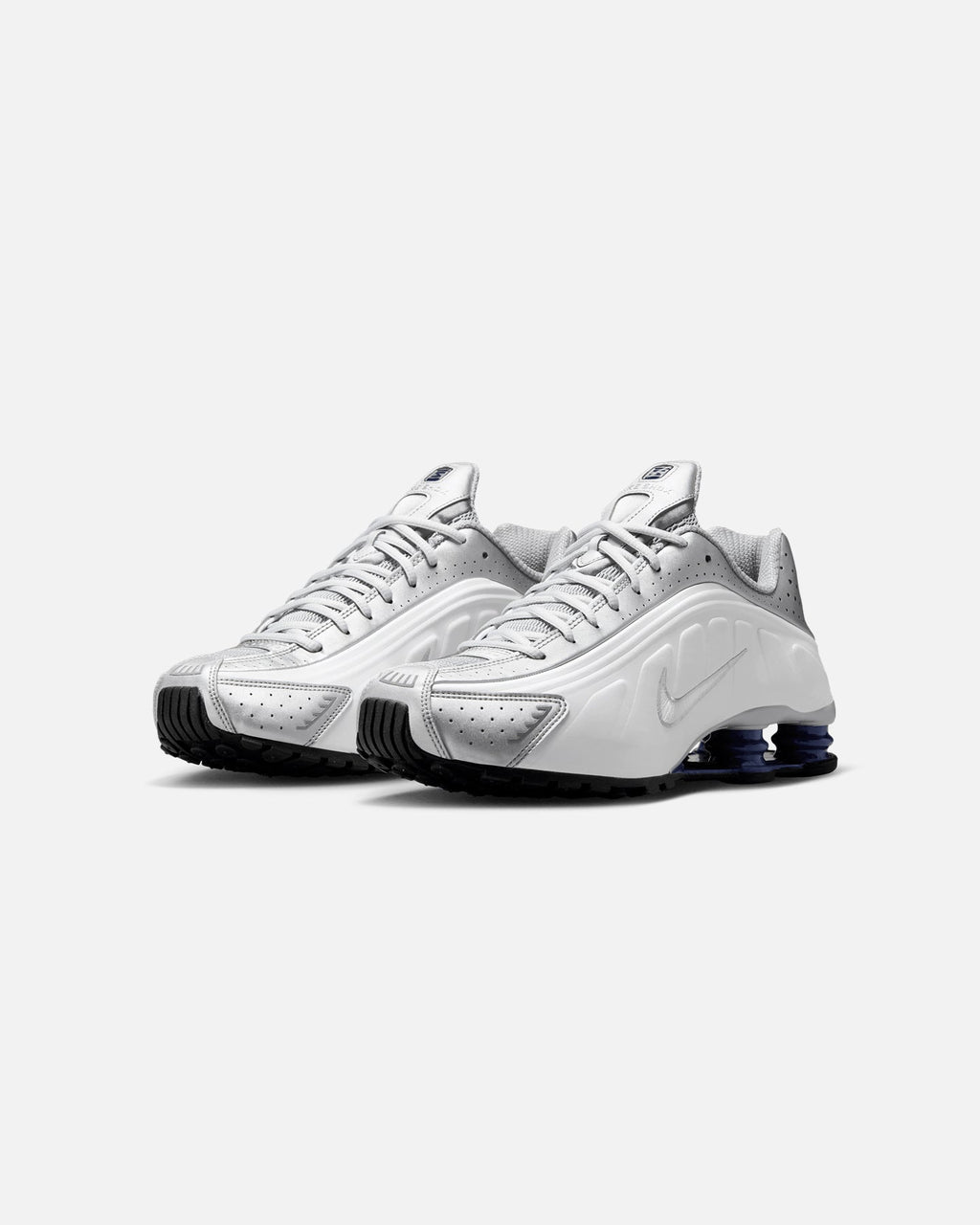Nike Shox R4 White/White-Metallic
