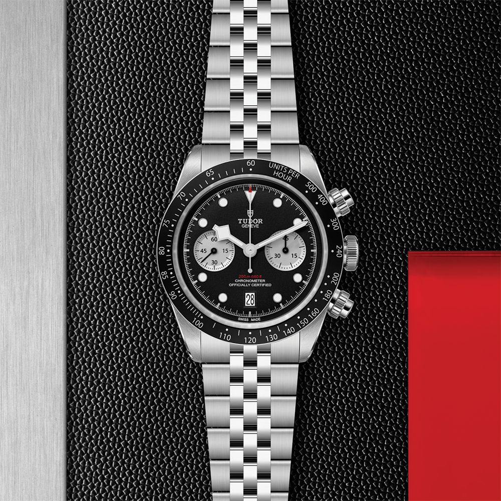 Black Bay Chrono 41mm - Black on 5-Link Bracelet