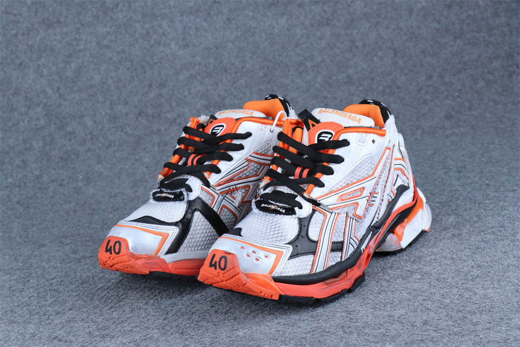 Balenciaga Runner Sneaker 'White Orange'