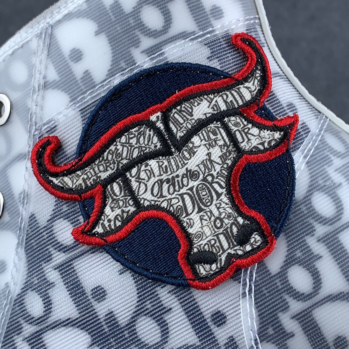 Shawn Stussy x B23 High 'Ox Head Embroidery Patch'