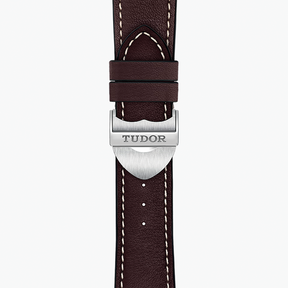 1926 41mm - Opaline on Leather Strap