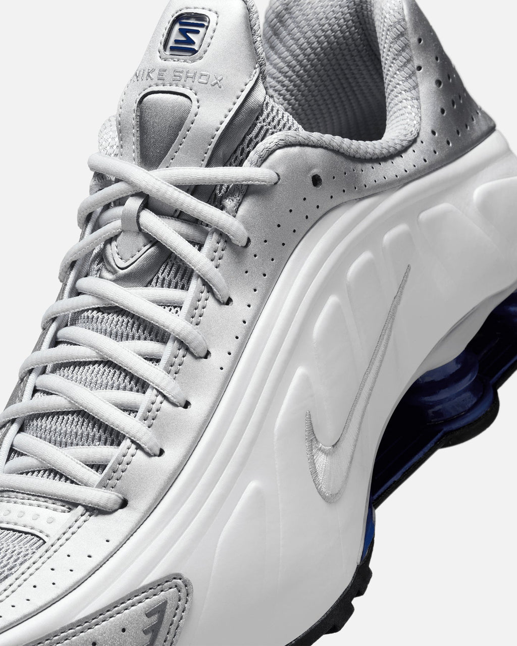 Nike Shox R4 White/White-Metallic
