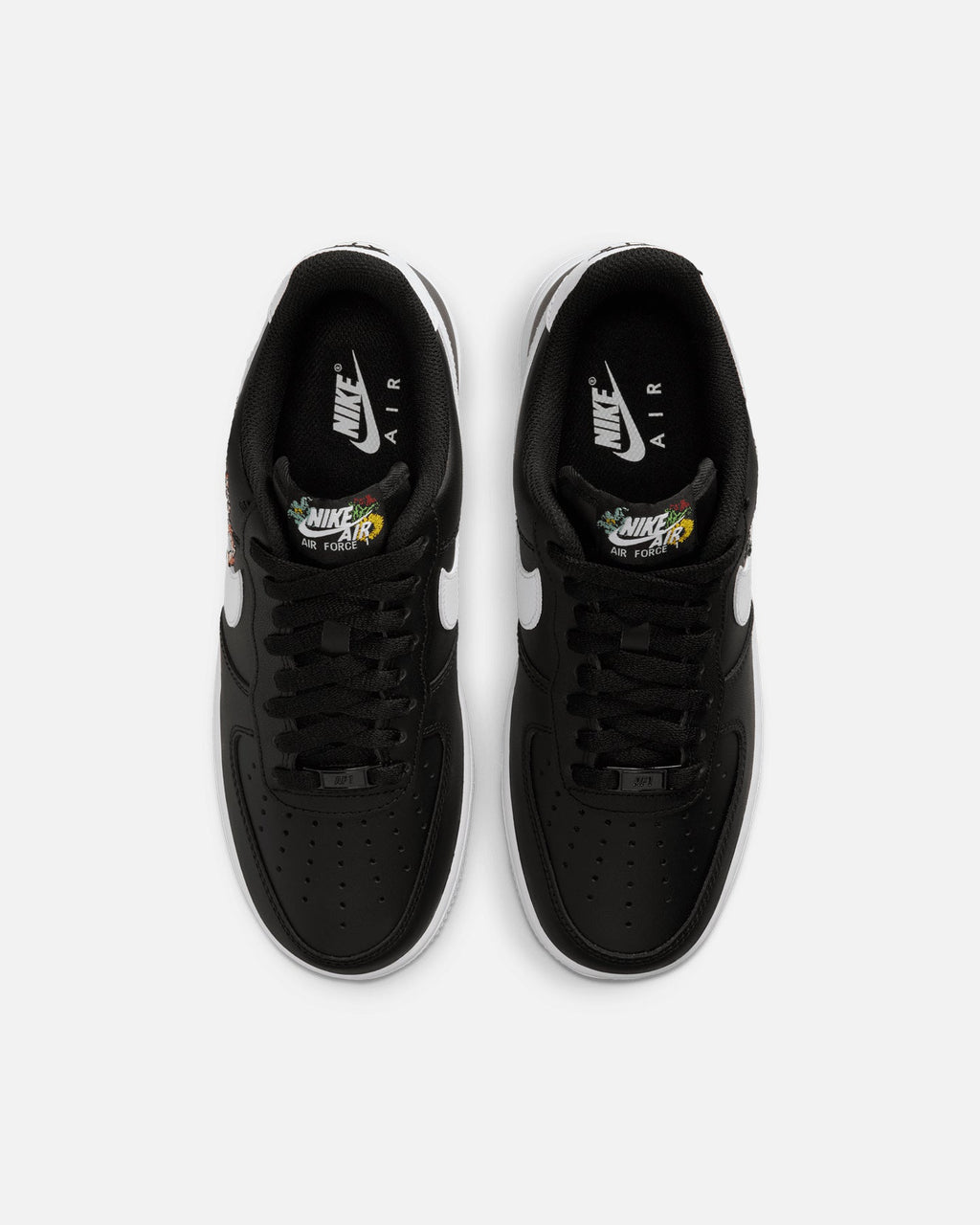 Nike Women's Air Force 1 '07 Premium "Flowers" Black/White