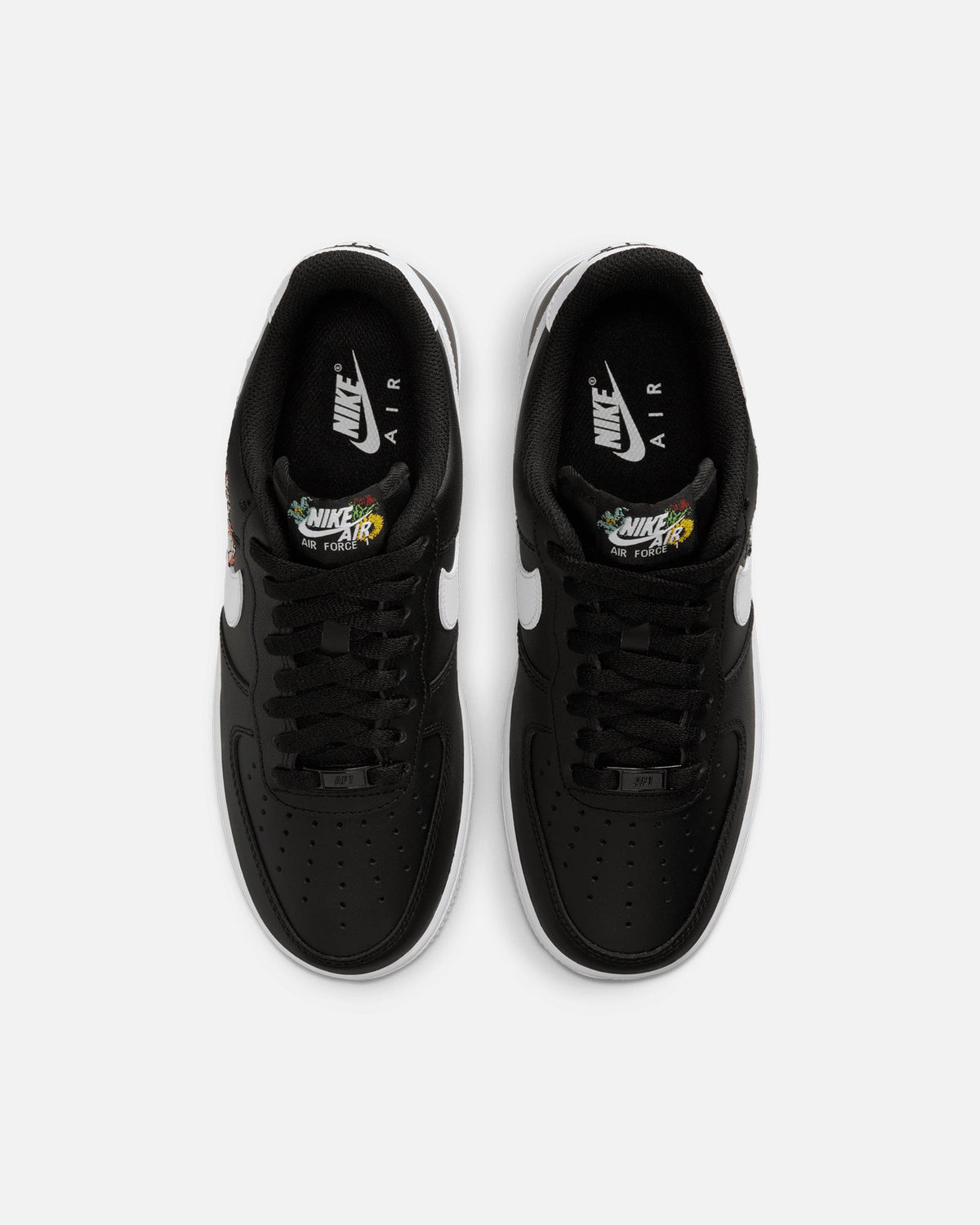 Nike Women's Air Force 1 '07 Premium "Flowers" Black/White