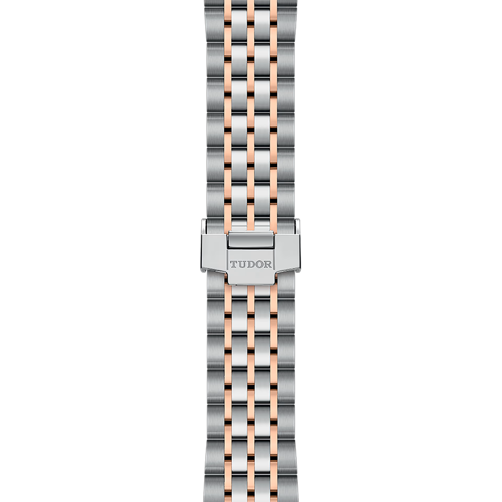 1926 Rose Gold Two-Tone 39mm - Silver on Bracelet