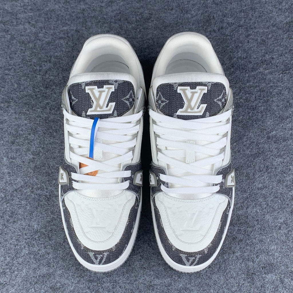LV Trainer Monogram Denim 'Grey'