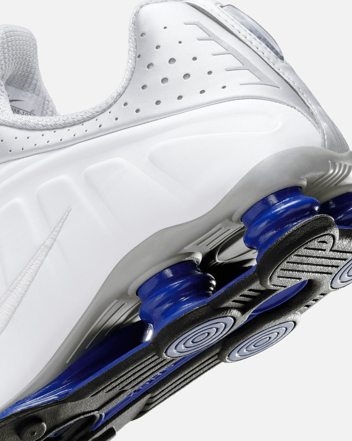 Nike Shox R4 White/White-Metallic