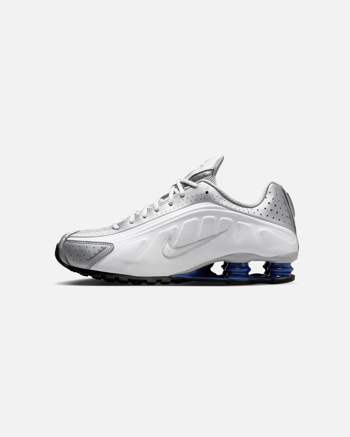 Nike Shox R4 White/White-Metallic