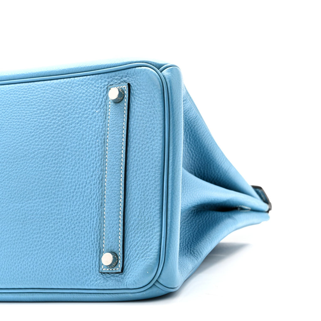 Togo Birkin 35 Blue Jean