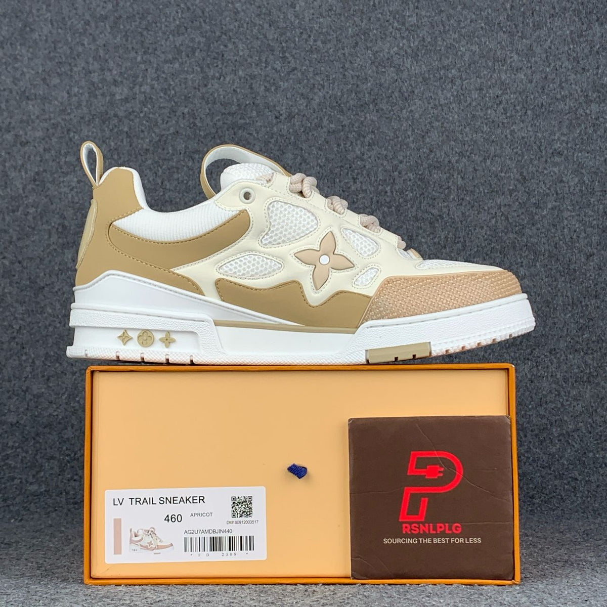 LV Skate Sneaker 'Beige White'