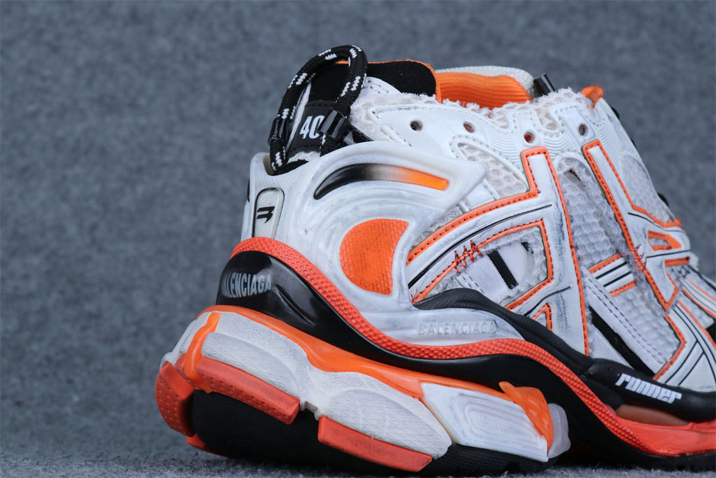 Balenciaga Runner Sneaker 'White Orange'