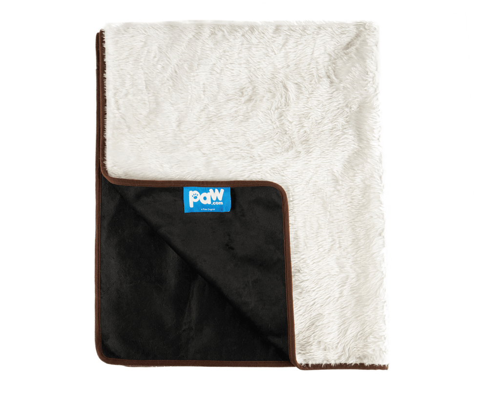 PupProtector™ Summer Short Fur Waterproof Throw Blanket - Polar White